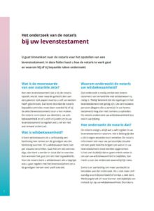 brochure onderzoek levenstestament