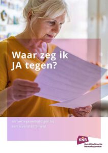 Brochure waar zeg ik ja tegen
